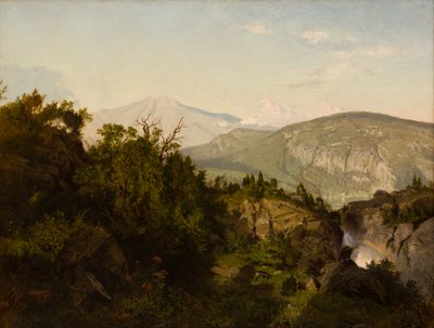 I Adirondackbergen av William Trost Richards