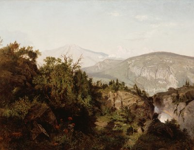 I Adirondackbergen av William Trost Richards