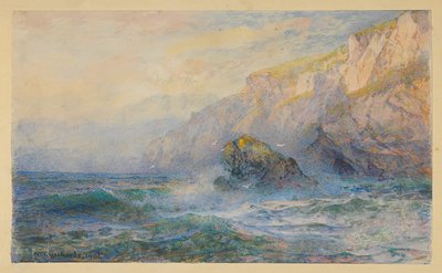 Studera efter "At Icart Point, Guernsey" av William Trost Richards