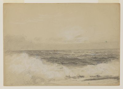 Studie av vågor av William Trost Richards