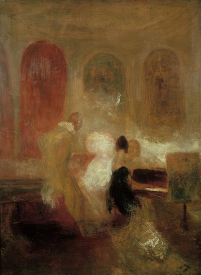 En musikfest, East Cowes Castle (Musik på East Cowes Castle av Joseph Mallord William Turner