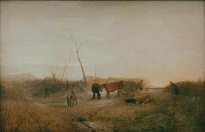 Frostig morgon av Joseph Mallord William Turner