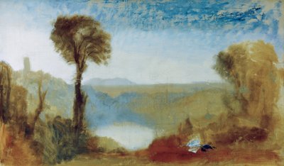Lake Nemi av Joseph Mallord William Turner