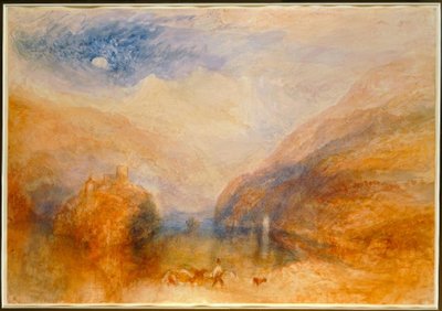 Brienzsjön av Joseph Mallord William Turner