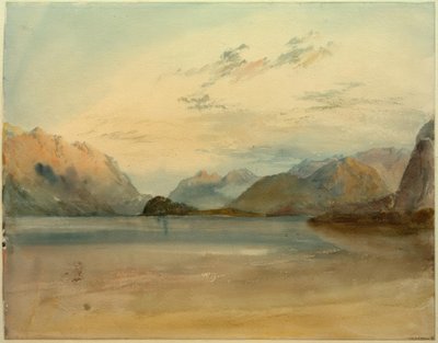 Vid Comosjön av Joseph Mallord William Turner