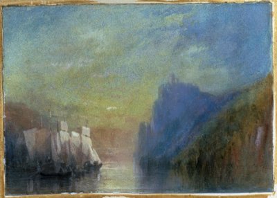 På Rhen av Joseph Mallord William Turner