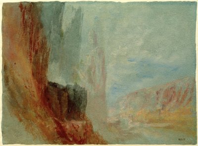 Stenar på Maas av Joseph Mallord William Turner