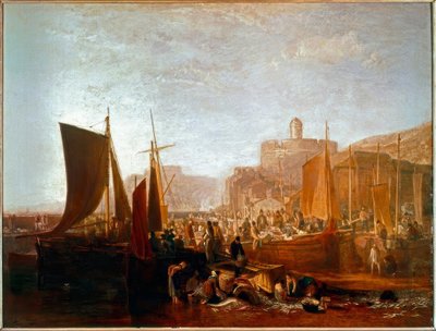 St Mawes vid Pilchard Season av Joseph Mallord William Turner