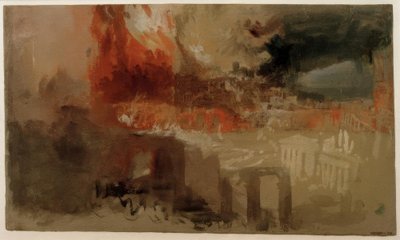 Brännandet av Rom av Joseph Mallord William Turner