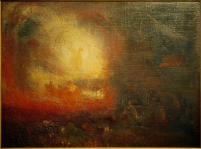Hjälte av hundra slagsmål av Joseph Mallord William Turner