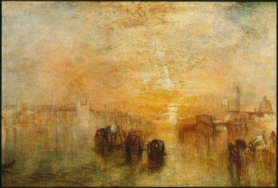 Venedig: Going to the Ball (San Martino) av Joseph Mallord William Turner
