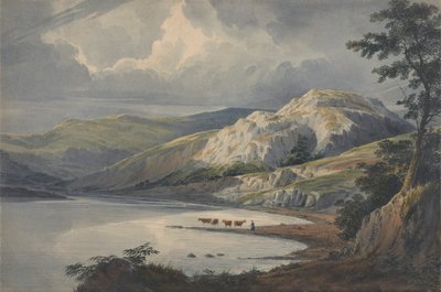 En bergssjö av William Turner of Oxford