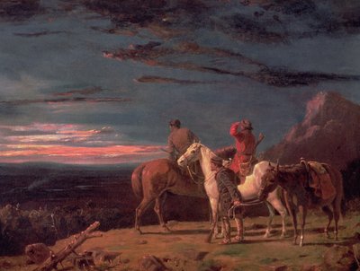 Ett parti av upptäcktsresande av William Tylee Ranney