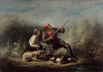 På vingen, ca 1850 (olja på duk) av William Tylee Ranney