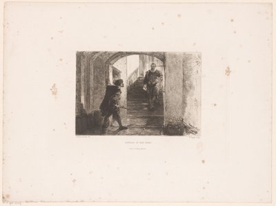 Angrepp på prinsen, 1584 Assault on the Prince (titel på objekt) av William Unger