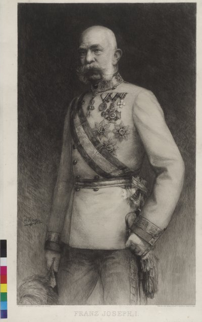 Franz Joseph I i fältmarskalkens galauniform av William Unger
