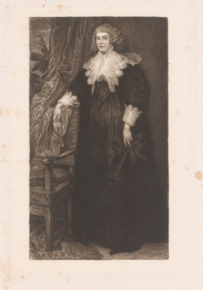 Porträtt av Anna van Craesbecke av William Unger