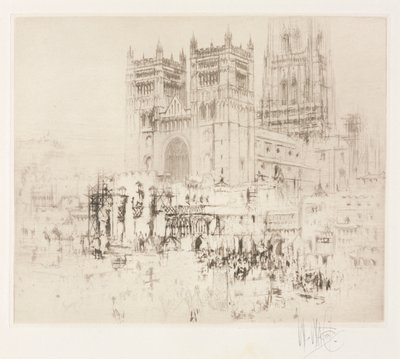 Durhams katedral av William Walcot