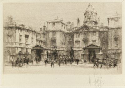London Set: Horseguards av William Walcot