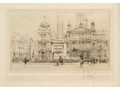 Kommunala byggnader, Glasgow av William Walcot