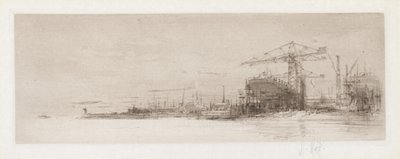 The Clyde från serien The Arteries of Great Britain av William Walcot