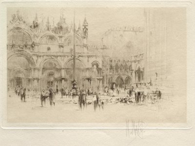 Markusplatsen (Venedigserien, nr 2) av William Walcot