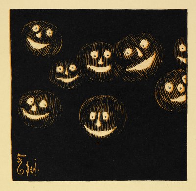 Flera Jack-lanterns, från 