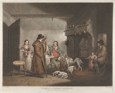 Inuti en Country Alehouse av William Ward