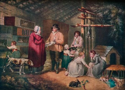 Säljer kaniner, 1796, 1919 av William Ward