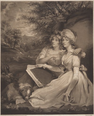 Sir Thomas Frankland Barts döttrar. av William Ward