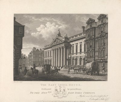 East India House av William Watts