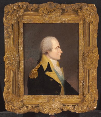 Porträtt av Alexander Hamilton, ca 1800 av William Weaver