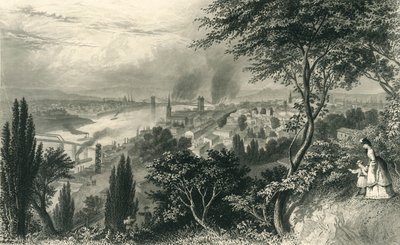 "Cincinnati stad", 1874. av William Wellstood