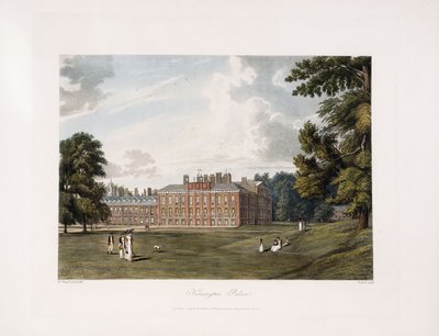 Kensington Palace, 1819 av William Westall