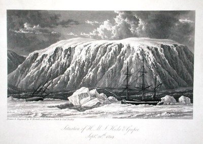 Läget för H.M.S. Hecla & Griper, 20 september 1819, från 