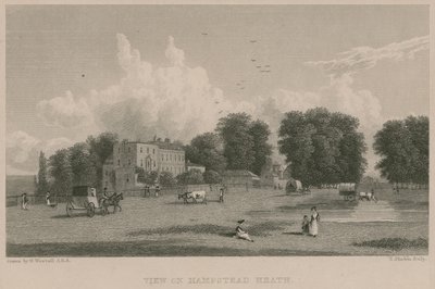 Utsikt över Hampstead Heath av William Westall