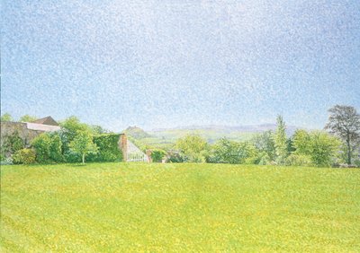 Morgonlandskap, Carmarthenshire av William Wilkins