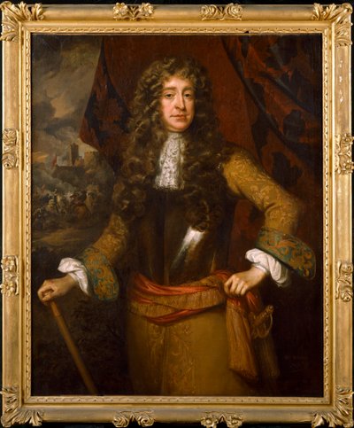 Okänd man kallad William III (olja på duk) av William Wissing or Wissmig