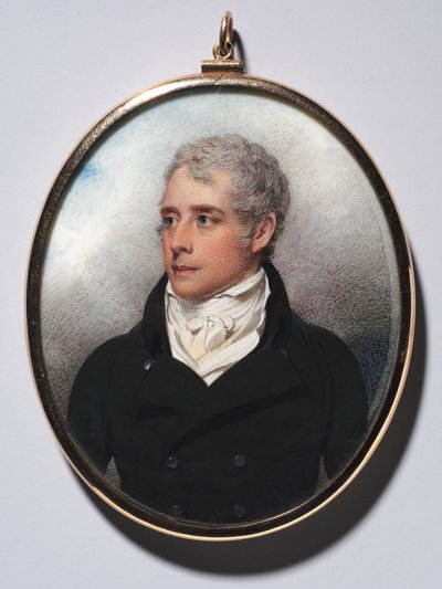 Porträtt av Sandford Peacocke, 1801. av William Wood