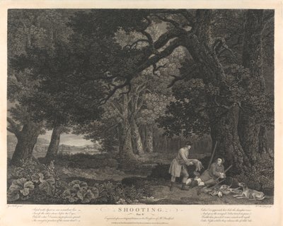 Skytte, skylt IV av William Woollett