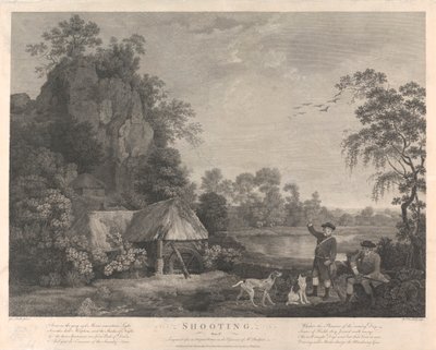 Skytte, skylt I av William Woollett
