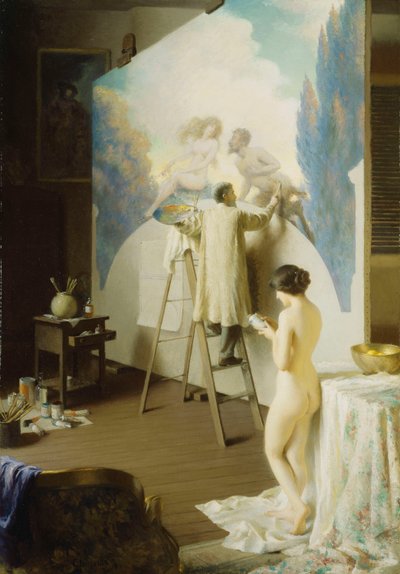 Målaren, 1913 av William Worcester Churchill
