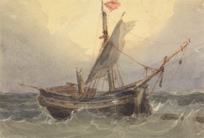 Fartyg till sjöss av William Wyld