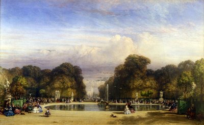 Tuilerierna, Paris av William Wyld
