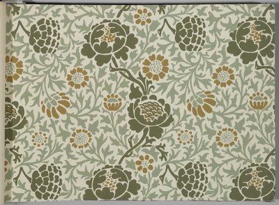 Tapetprovbok, före 1917 (tryck) av William and Company Morris