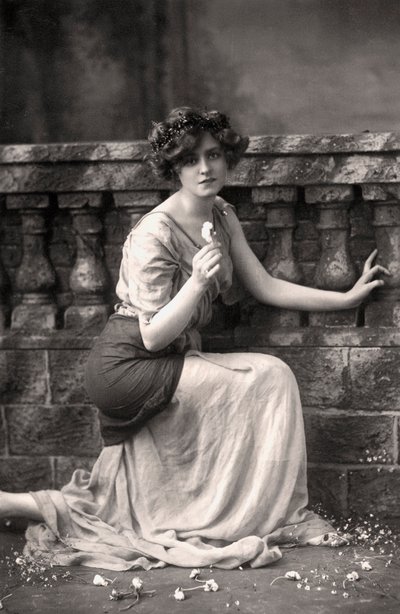 Gabrielle Ray 1883-1973, engelsk skådespelerska, 1900-talet. av William and Daniel Downey