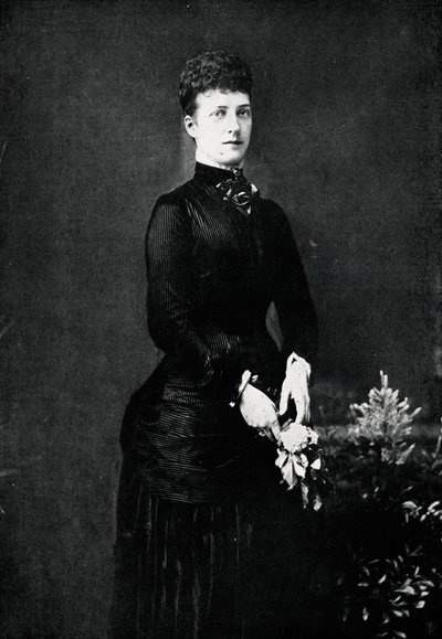 Drottning Alexandra under sitt silverbröllops år 1888 1911 av William and Daniel Downey