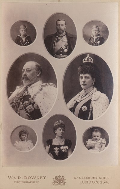 Kungliga porträtt av William and Daniel Downey