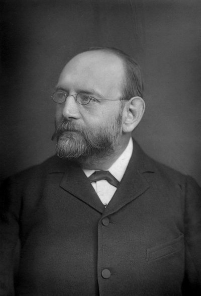 Sir Joseph Barnby 1838-1896, engelsk kompositör och dirigent, 1893. av William and Daniel Downey
