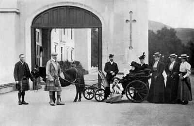 Tsarernas besök i Balmoral, 1896. av William and Daniel Downey